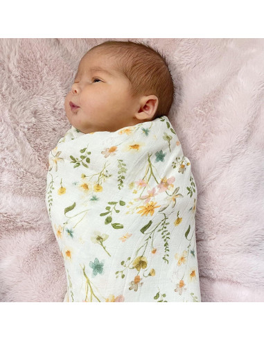 Conjunto de Envueltos para Recién Nacidos LifeTree Floral