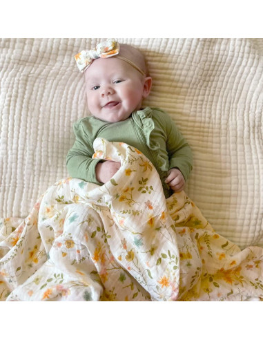 Conjunto de Envueltos para Recién Nacidos LifeTree Floral