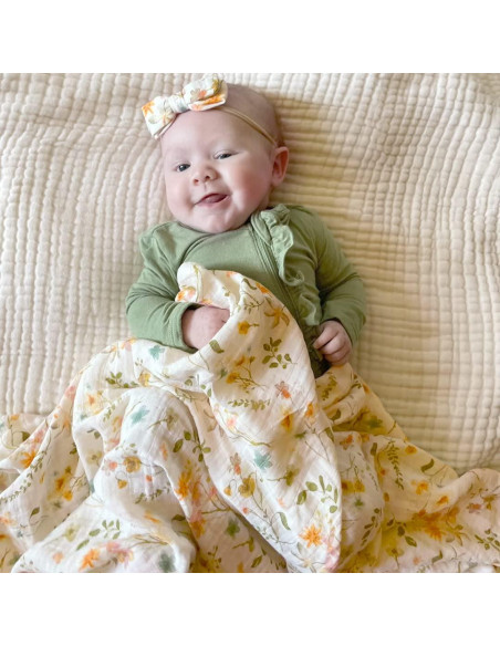 Conjunto de Envueltos para Recién Nacidos LifeTree Floral