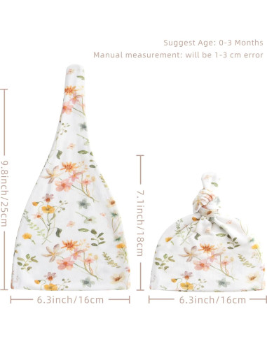 Conjunto de Envueltos para Recién Nacidos LifeTree Floral