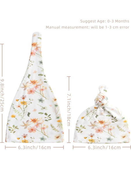 Conjunto de Envueltos para Recién Nacidos LifeTree Floral