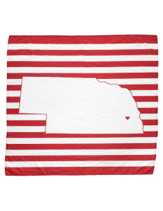 Manta para Bebé Twig & Bale Algodón Orgánico Nebraska 119x109cm