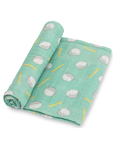 Manta de Envolver LollyBanks 100% Algodón 120x120 cm Golf