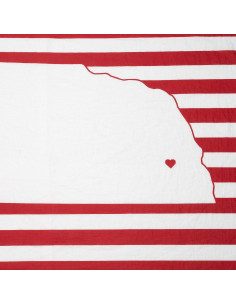 Manta para Bebé Twig & Bale Algodón Orgánico Nebraska 119x109cm 2