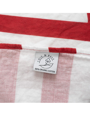 Manta para Bebé Twig & Bale Algodón Orgánico Nebraska 119x109cm