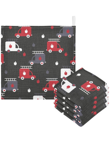 Toallas de Muselina para Bebés vvfelixl 30x30 cm 5 Pzas