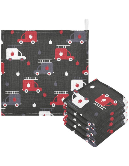 Toallas de Muselina para Bebés vvfelixl 30x30 cm 5 Pzas