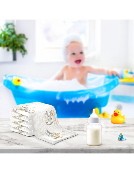 Paños de Muselina para Bebés vvfelixl 30x30 cm 3 Piezas Paños de Muselina para Bebés vvfelixl 30x30 cm 3 Piezas