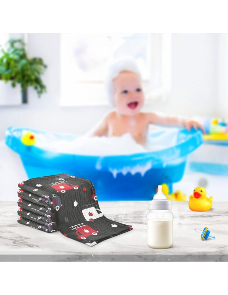 Toallas de Muselina para Bebés vvfelixl 30x30 cm 5 Pzas