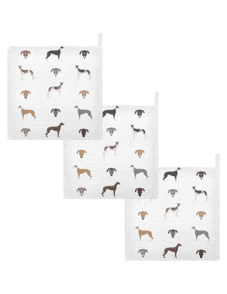 Paños de Muselina para Bebés vvfelixl 30x30 cm 5 Piezas