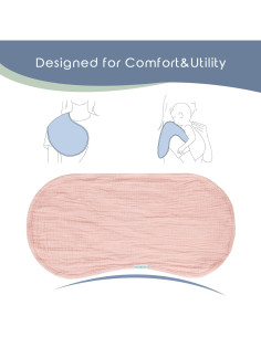 Paños de Eructo para Bebés Dormlony de Algodón Orgánico 3 Unidades 2