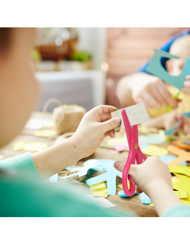 50 Tijeras de Plástico de Seguridad para Niños Dcocdeely