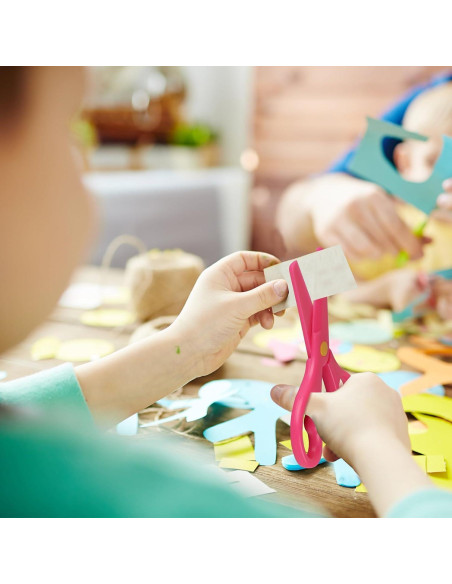 50 Tijeras de Plástico de Seguridad para Niños Dcocdeely