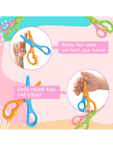 Tijeras de Entrenamiento WWZJ para Niños Multicolor 13.5 cm