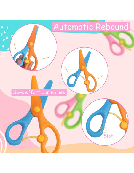 Tijeras de Entrenamiento WWZJ para Niños Multicolor 13.5 cm