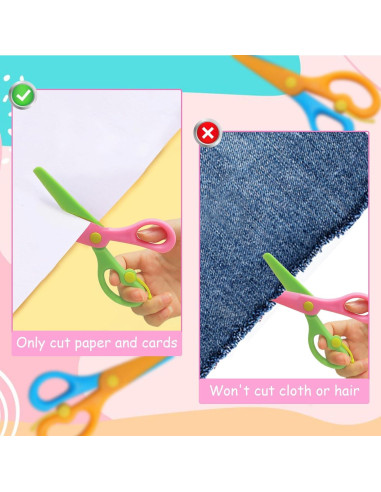 Tijeras de Entrenamiento WWZJ para Niños Multicolor 13.5 cm