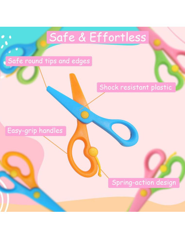 Tijeras de Entrenamiento WWZJ para Niños Multicolor 13.5 cm