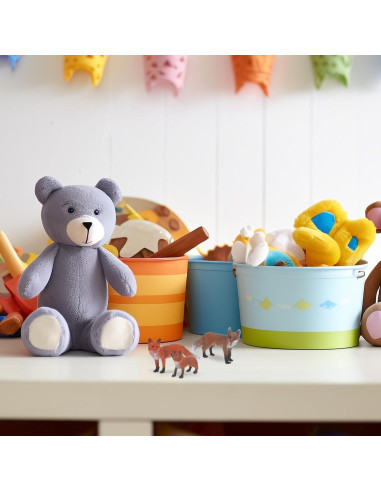 Conjunto de Figuras de Zorro Realistas STOBOK - 3 Piezas