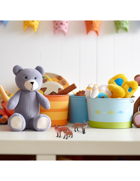 Conjunto de Figuras de Zorro Realistas STOBOK - 3 Piezas