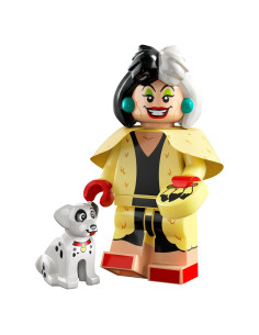 Minifigura LEGO Disney 100 - Cruella de Vil 71038