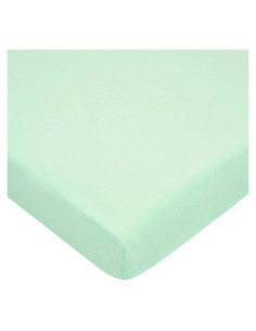 Sábana Ajustable TL Care 100% Algodón Menta 38x24 cm