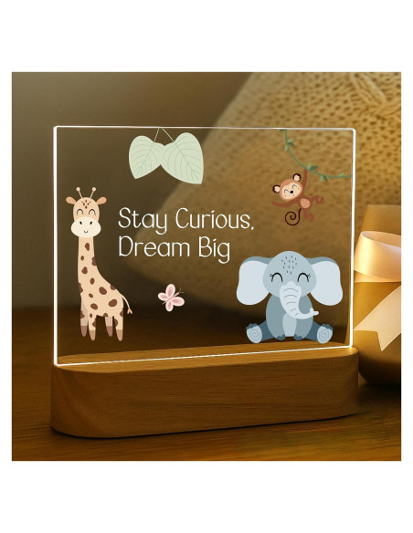 Luz Nocturna LED The Little Stork Jungle 7 Colores 312g