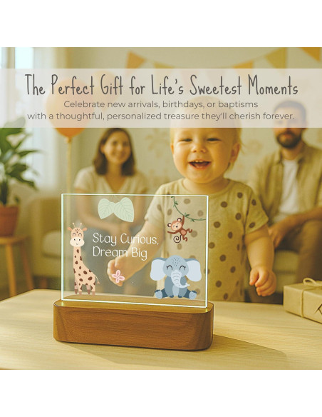 Luz Nocturna LED The Little Stork Jungle 7 Colores 312g