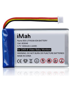 Batería de litio recargable iMah para monitor Infant Optics DXR-8