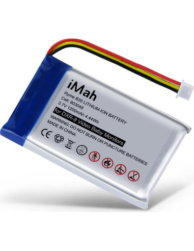 Batería de litio recargable iMah para monitor Infant Optics DXR-8