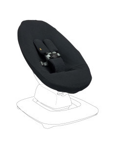 Cubierta Protectora Ukje para Columpio 4moms mamaRoo 5 - Negro