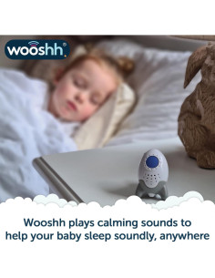 Máquina de Sonido Portátil Wooshh Rockit - 8 Sonidos Calmantes 2