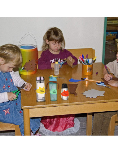 Etiquetas de Silicona Reutilizables para Biberones Foretoo - 6 Pzas