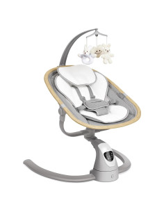 Columpio Eléctrico para Bebés Angelbliss S801 - Detección de Llanto