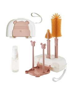 Kit de Limpieza y Estante de Secado para Biberones EMTSEB