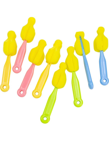 Juego de Cepillos Limpiadores de Tetinas AUEAR 8 Pcs