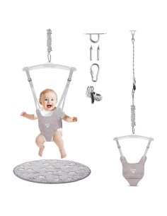 Saltador de puerta para bebés G TALECO GEAR con alfombra suave