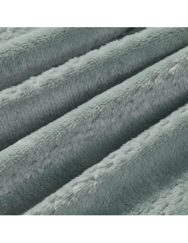 Manta Ligera Acogedora CREVENT 76x102 cm para Bebés Gris Claro