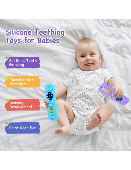 Hooku Chupetes de Silicona para Bebés 0-12 Meses - 2 Piezas Hooku Chupetes de Silicona para Bebés 0-12 Meses - 2 Piezas