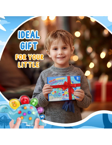 Juguete Sensorial de Clasificación de Color JOSEN Dinosaurio 20.83x13.97cm