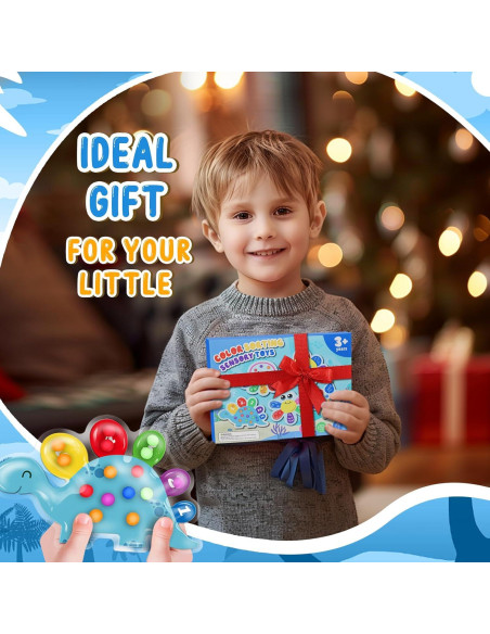 Juguete Sensorial de Clasificación de Color JOSEN Dinosaurio 20.83x13.97cm Juguete Sensorial de Clasificación de Color JOSEN Dinosaurio 20.83x13.97cm