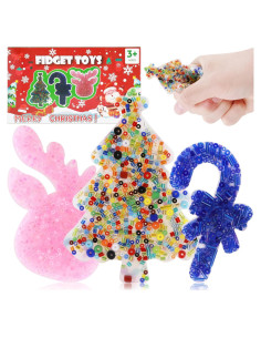 Almohadilla de Rascar Antiestrés Hopihy - 3 Diseños Navideños