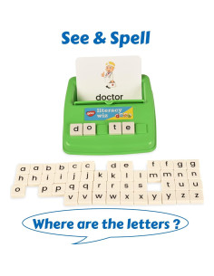 Juego Educativo BOHS Literacy Wiz - Tarjetas de Flash para Niños 2