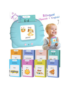 Tarjetas de Flash Bilingües 510 Palabras Winnrok para Niños