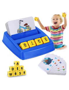 Juego de Ortografía Lemofix para Niños 4-6 Años - 36 Tarjetas