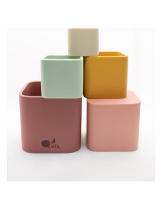 Tazas Apilables de Silicona Lytl - Juguete Educativo para Niños