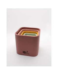 Tazas Apilables de Silicona Lytl - Juguete Educativo para Niños 2