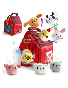 Juguetes Montessori Granja de Peluche Yideotmz 0-18 Meses