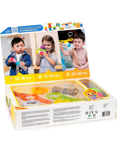 Lalaboom Juego de Actividades Sensoriales 21 Piezas - Montessori
