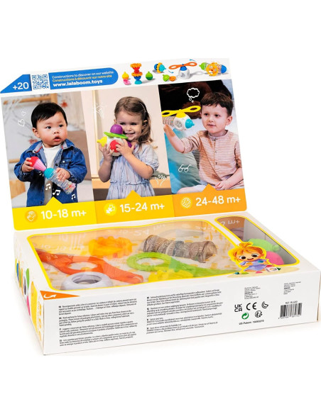 Lalaboom Juego de Actividades Sensoriales 21 Piezas - Montessori