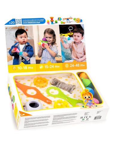 Lalaboom Juego de Actividades Sensoriales 21 Piezas - Montessori